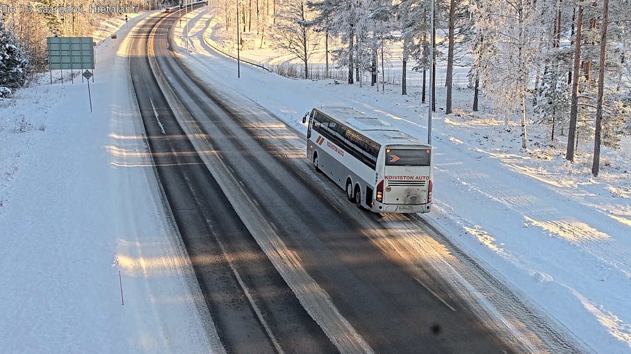 Weather Camera Image Road 13 Saarijärvi, Saarijärvi, Keski-Suomi