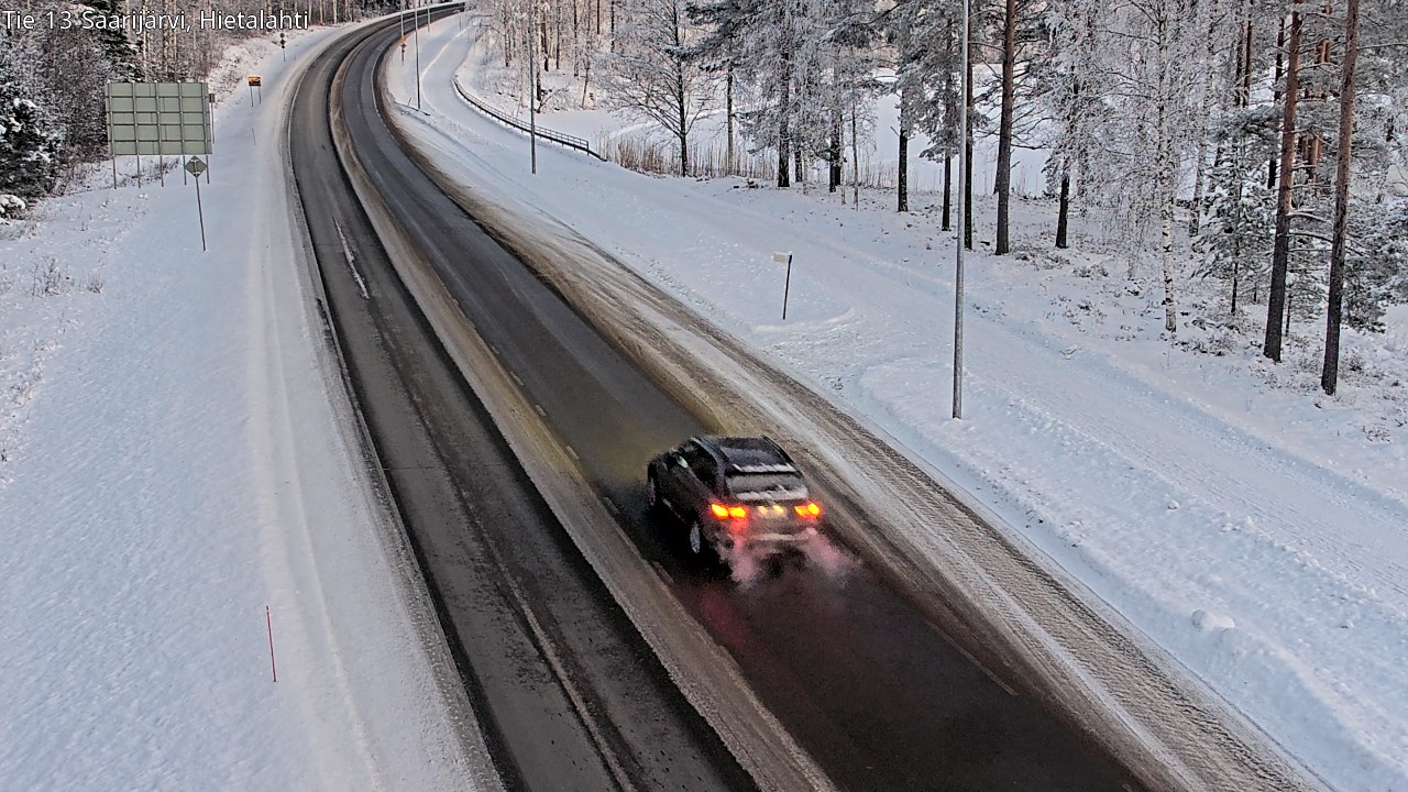 Weather Camera Image Road 13 Saarijärvi, Saarijärvi, Keski-Suomi