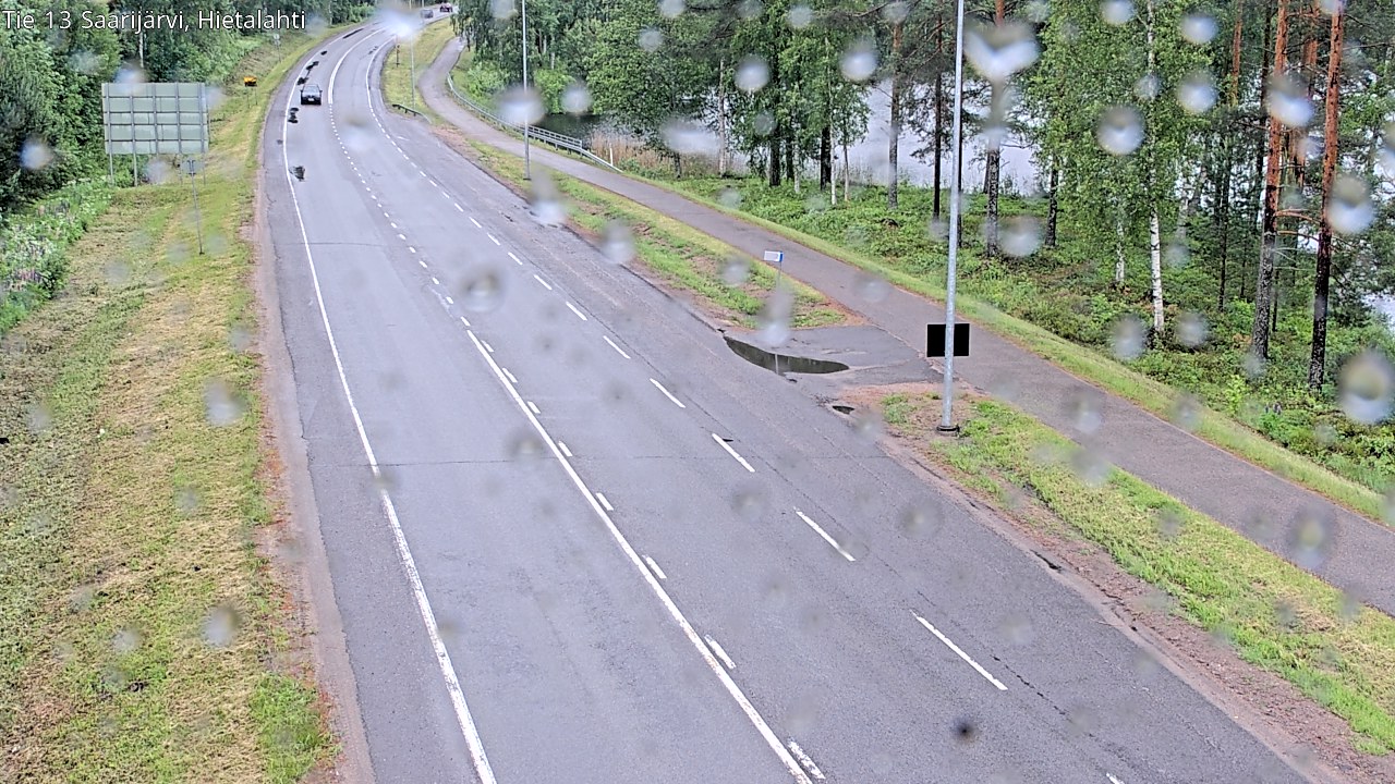 Weather Camera Image Road 13 Saarijärvi, Saarijärvi, Keski-Suomi