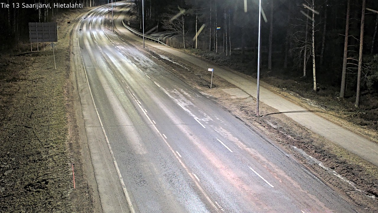 Weather Camera Image Road 13 Saarijärvi, Saarijärvi, Keski-Suomi