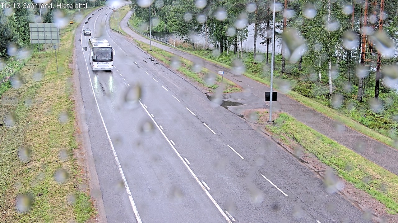 Weather Camera Image Road 13 Saarijärvi, Saarijärvi, Keski-Suomi
