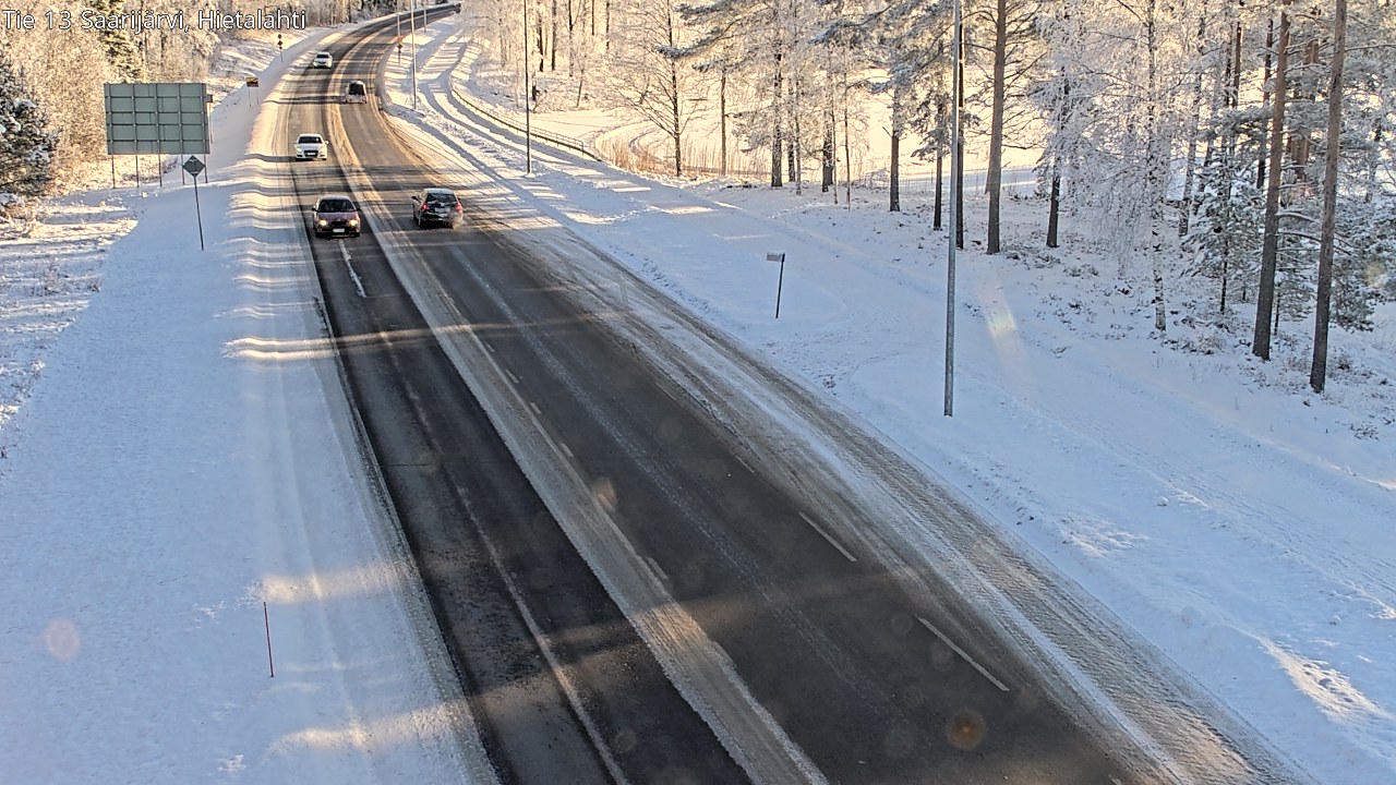 Weather Camera Image Road 13 Saarijärvi, Saarijärvi, Keski-Suomi