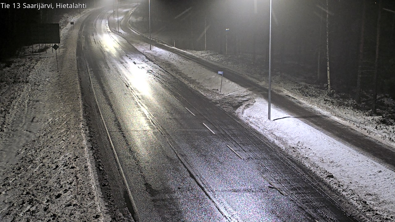 Weather Camera Image Väg 13 Saarijärvi, Saarijärvi, Keski-Suomi