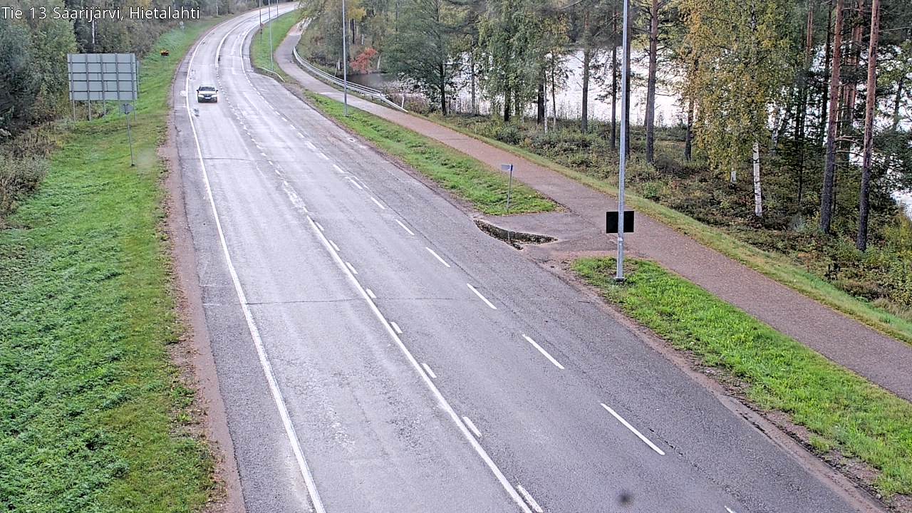 Weather Camera Image Road 13 Saarijärvi, Saarijärvi, Keski-Suomi