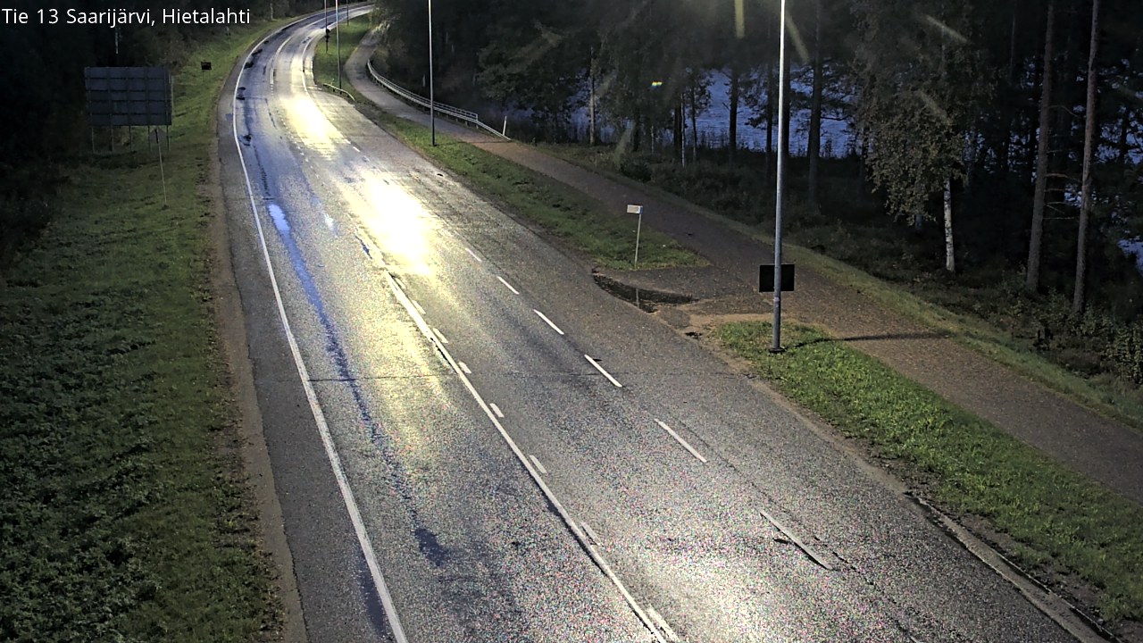 Weather Camera Image Road 13 Saarijärvi, Saarijärvi, Keski-Suomi