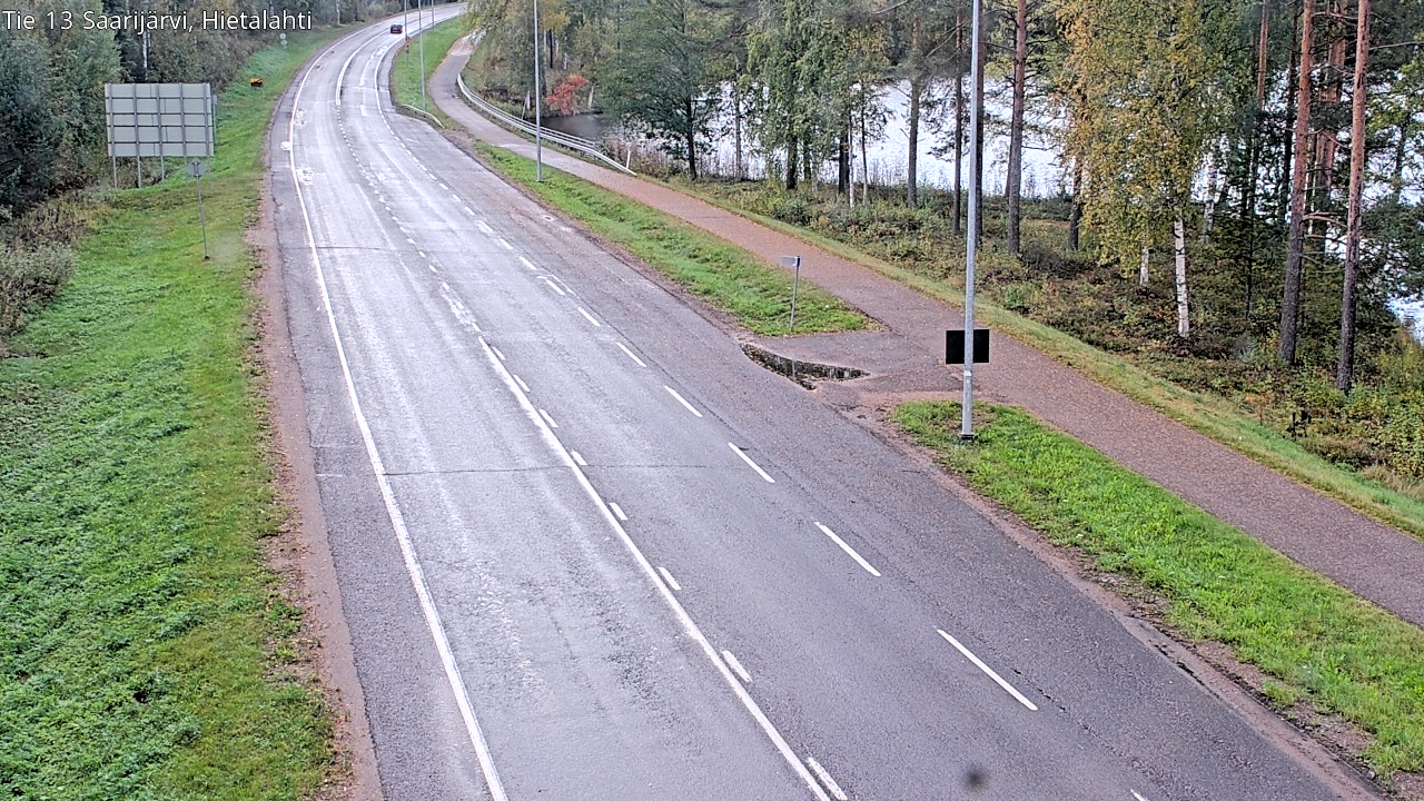 Weather Camera Image Road 13 Saarijärvi, Saarijärvi, Keski-Suomi