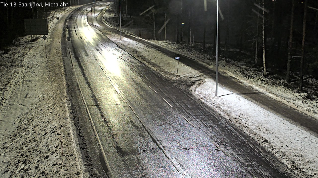 Weather Camera Image Väg 13 Saarijärvi, Saarijärvi, Keski-Suomi