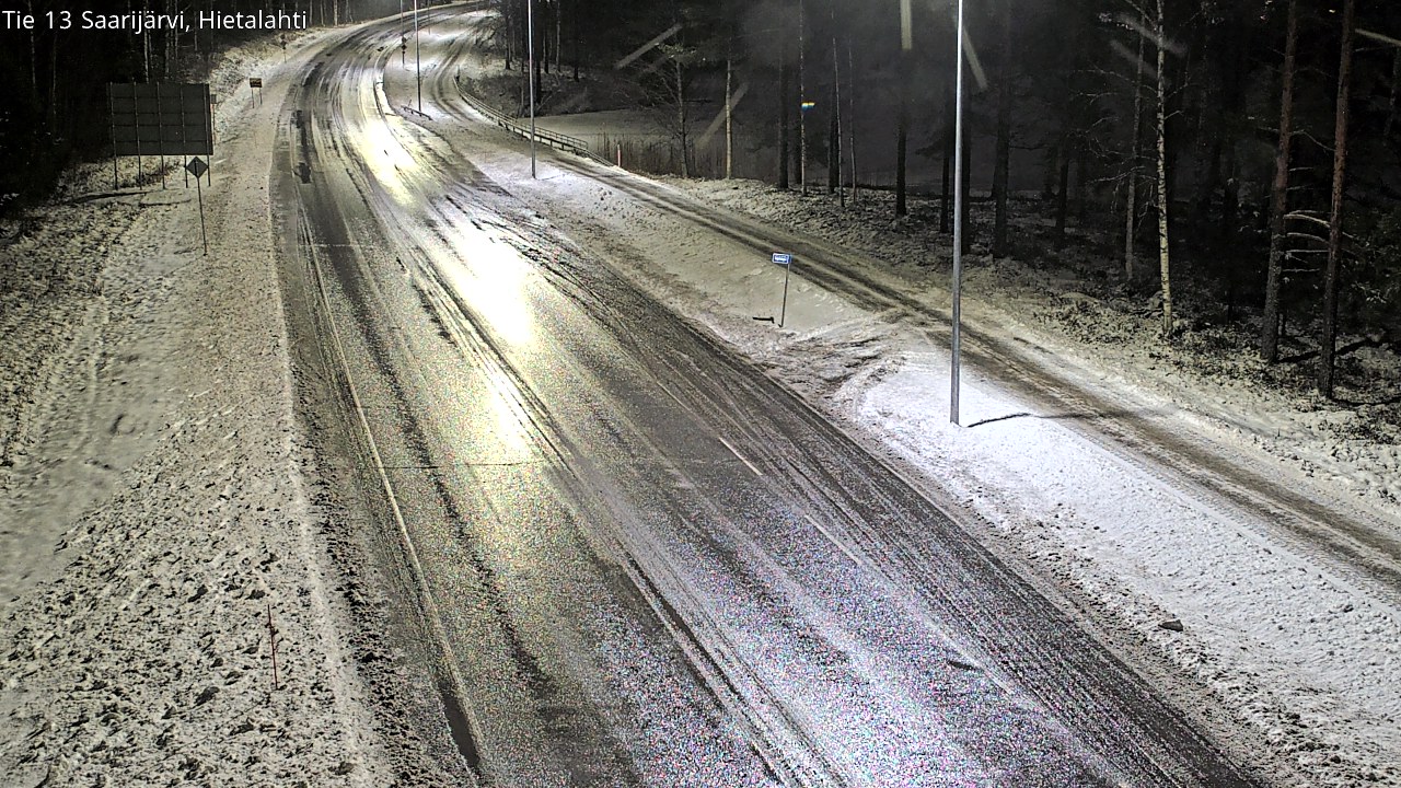 Weather Camera Image Väg 13 Saarijärvi, Saarijärvi, Keski-Suomi