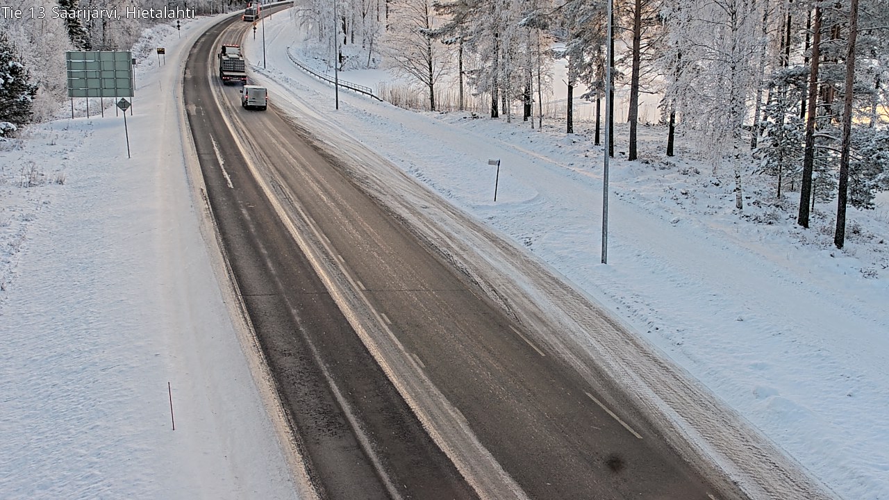 Weather Camera Image Road 13 Saarijärvi, Saarijärvi, Keski-Suomi