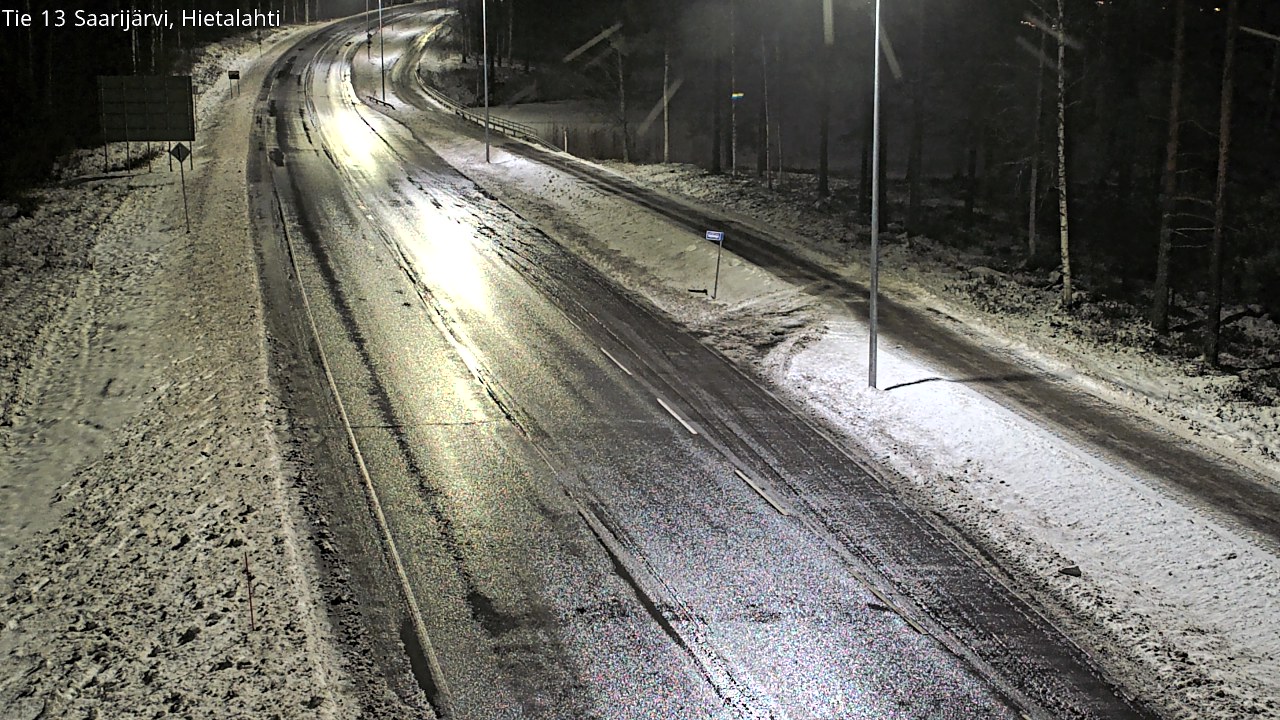 Weather Camera Image Väg 13 Saarijärvi, Saarijärvi, Keski-Suomi