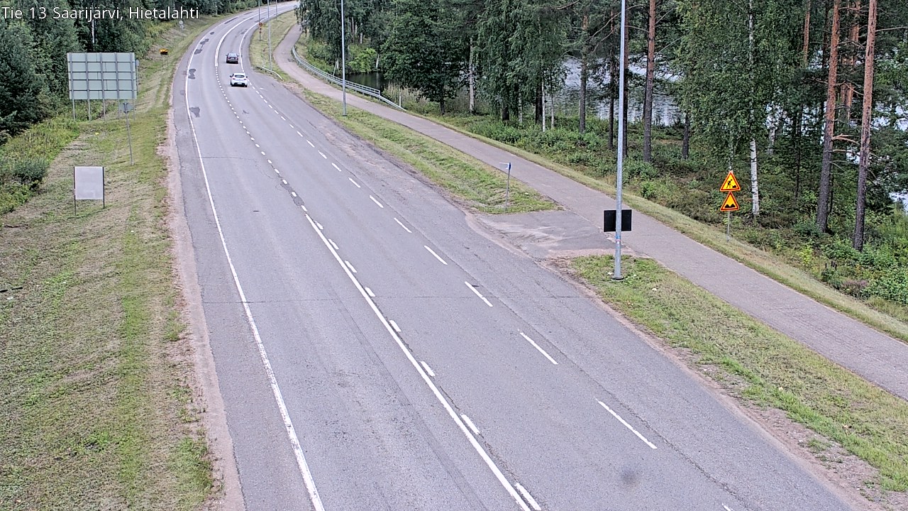 Weather Camera Image Road 13 Saarijärvi, Saarijärvi, Keski-Suomi