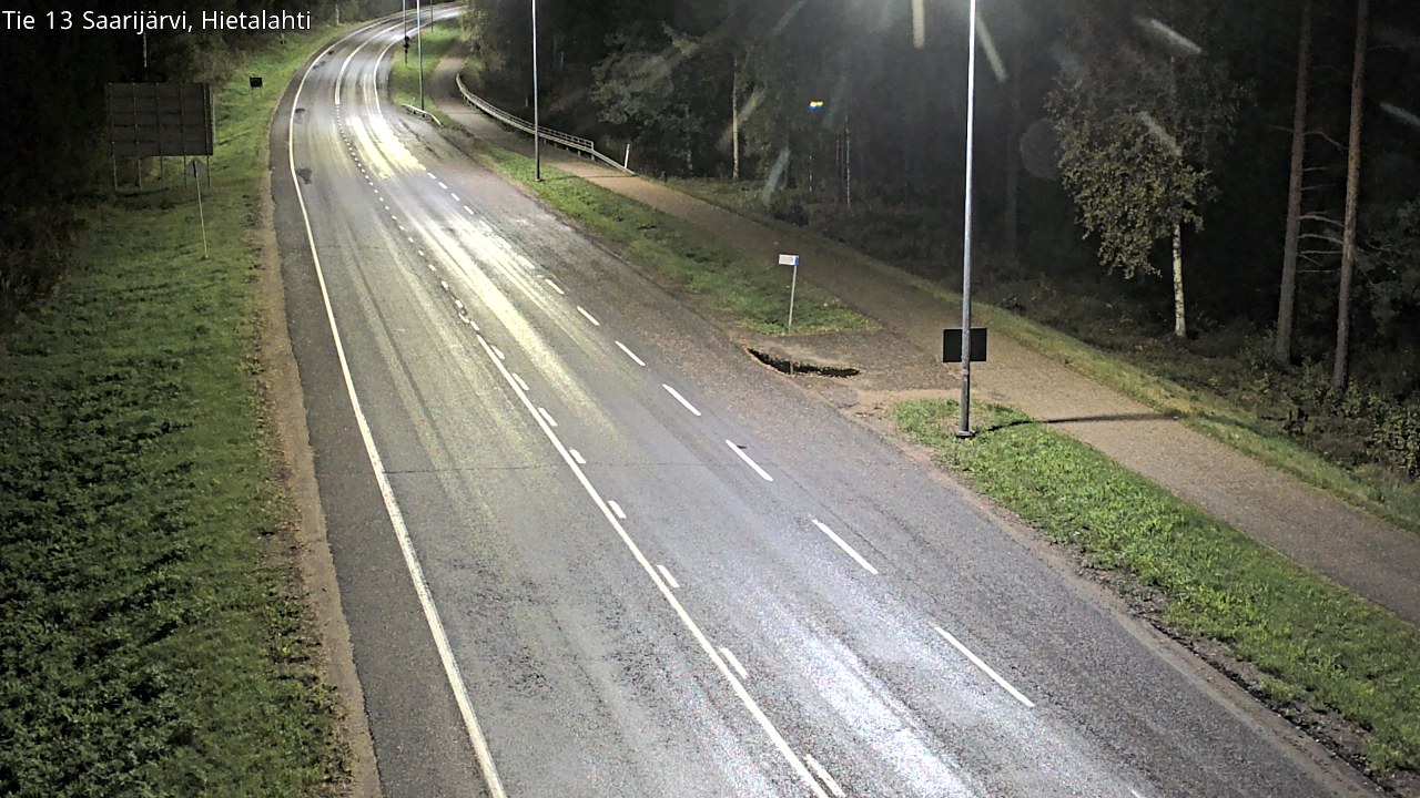 Weather Camera Image Road 13 Saarijärvi, Saarijärvi, Keski-Suomi