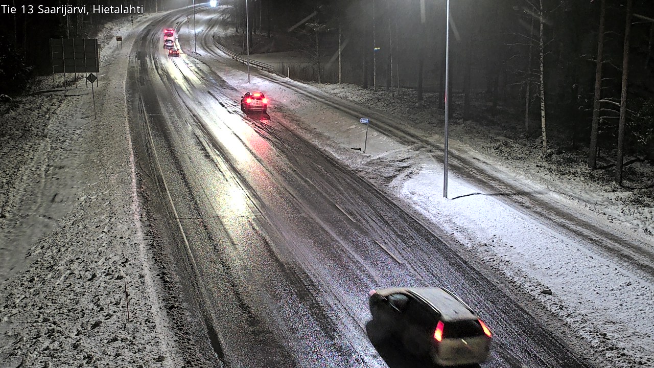 Weather Camera Image Väg 13 Saarijärvi, Saarijärvi, Keski-Suomi