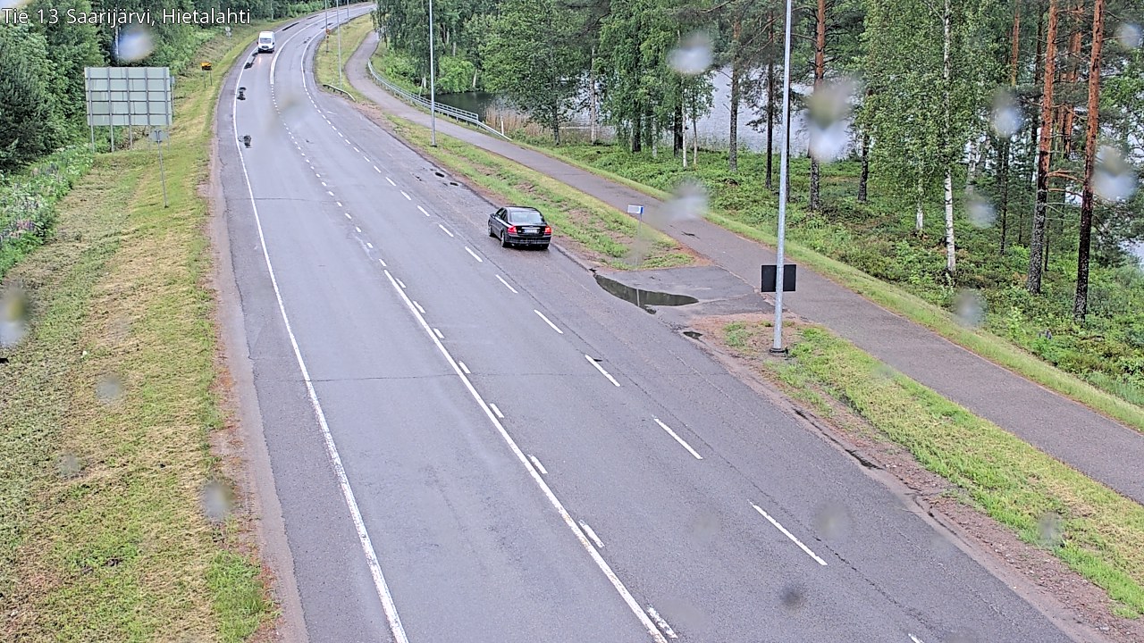Weather Camera Image Road 13 Saarijärvi, Saarijärvi, Keski-Suomi