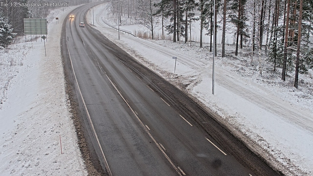 Weather Camera Image Väg 13 Saarijärvi, Saarijärvi, Keski-Suomi