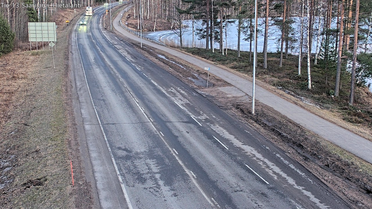 Weather Camera Image Road 13 Saarijärvi, Saarijärvi, Keski-Suomi