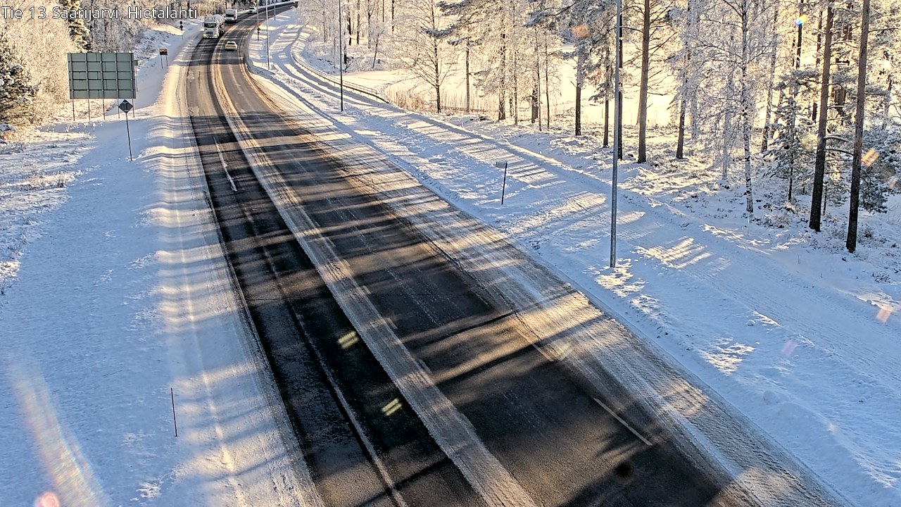 Weather Camera Image Road 13 Saarijärvi, Saarijärvi, Keski-Suomi