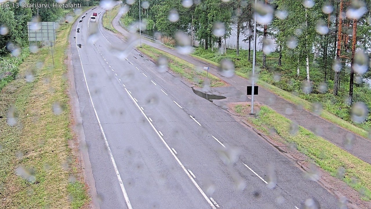 Weather Camera Image Road 13 Saarijärvi, Saarijärvi, Keski-Suomi