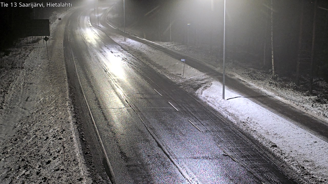 Weather Camera Image Väg 13 Saarijärvi, Saarijärvi, Keski-Suomi