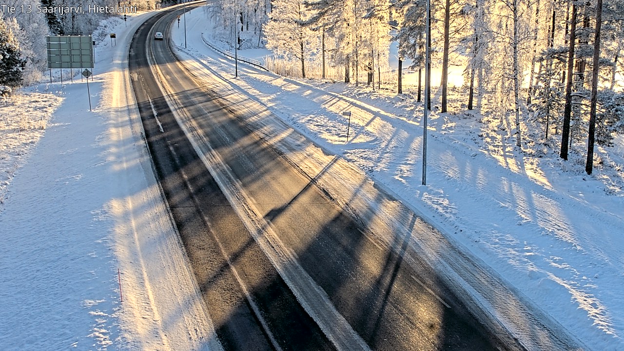 Weather Camera Image Road 13 Saarijärvi, Saarijärvi, Keski-Suomi