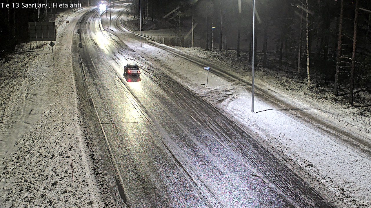 Weather Camera Image Väg 13 Saarijärvi, Saarijärvi, Keski-Suomi