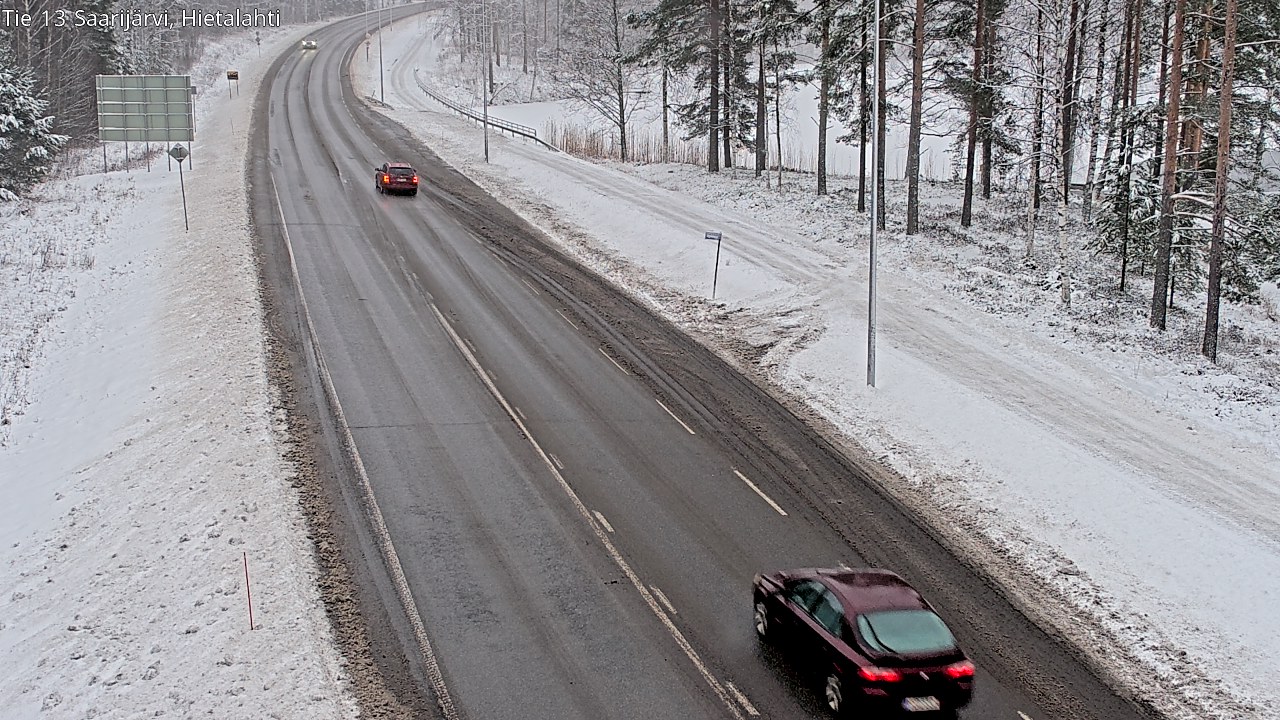 Weather Camera Image Väg 13 Saarijärvi, Saarijärvi, Keski-Suomi