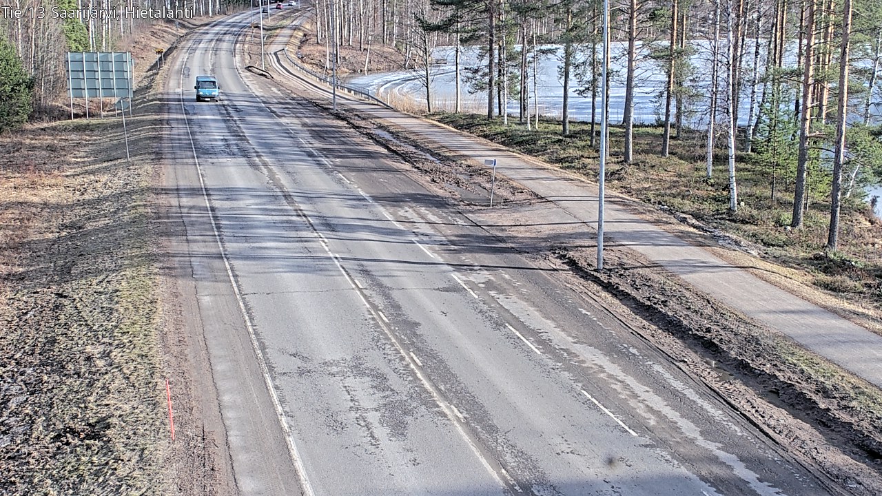 Weather Camera Image Väg 13 Saarijärvi, Saarijärvi, Keski-Suomi