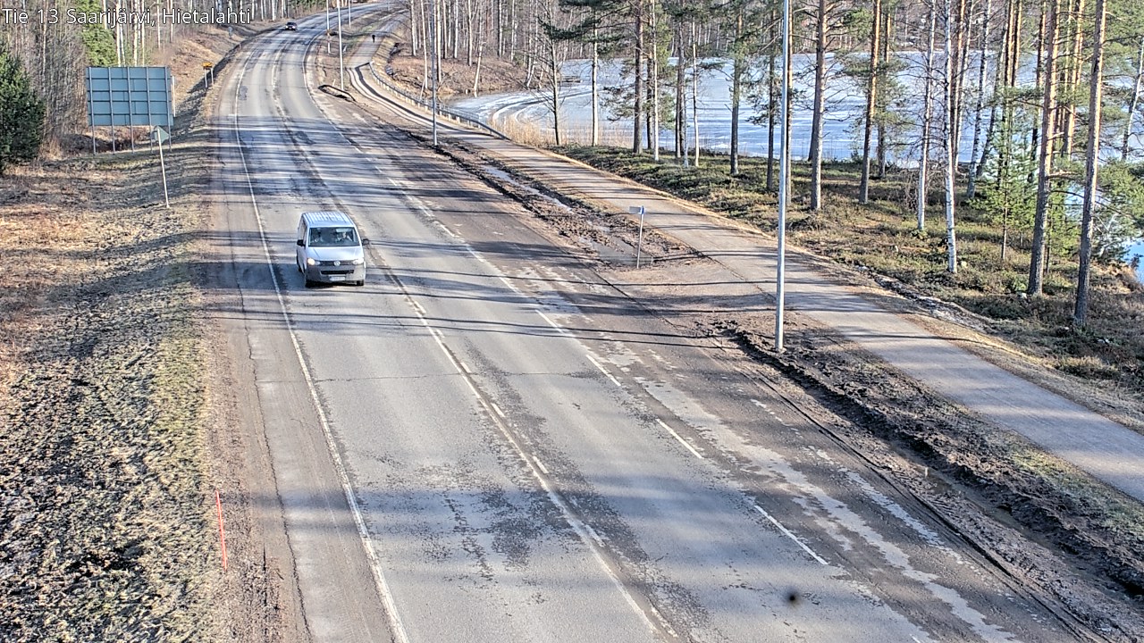 Weather Camera Image Väg 13 Saarijärvi, Saarijärvi, Keski-Suomi