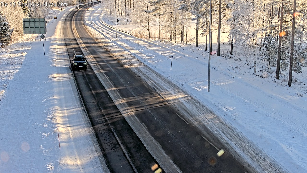 Weather Camera Image Road 13 Saarijärvi, Saarijärvi, Keski-Suomi