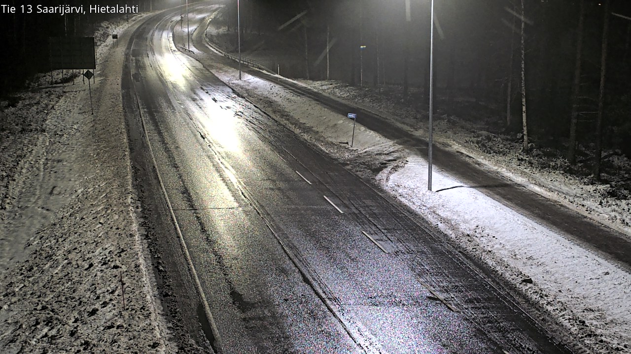 Weather Camera Image Väg 13 Saarijärvi, Saarijärvi, Keski-Suomi