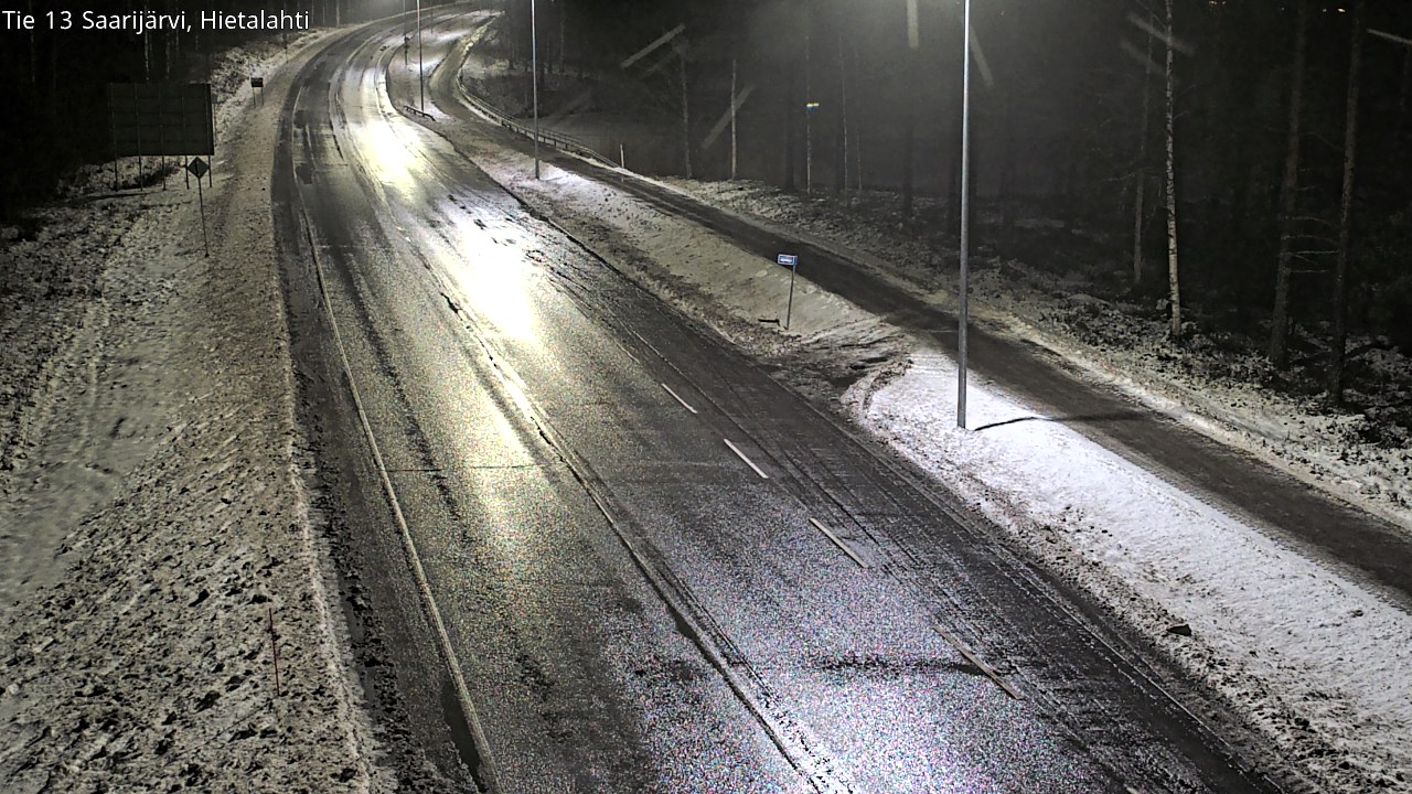 Weather Camera Image Väg 13 Saarijärvi, Saarijärvi, Keski-Suomi