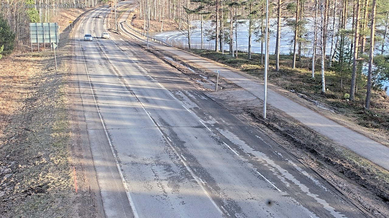 Weather Camera Image Road 13 Saarijärvi, Saarijärvi, Keski-Suomi