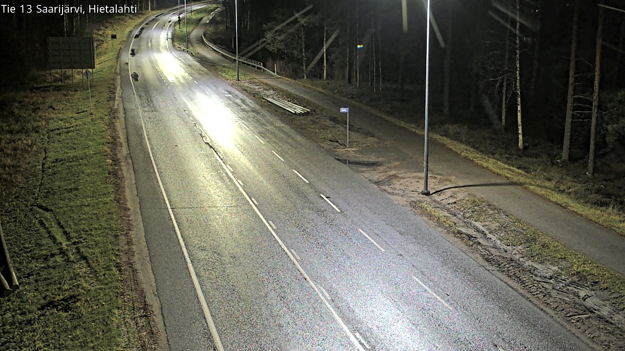 Weather Camera Image Road 13 Saarijärvi, Saarijärvi, Keski-Suomi