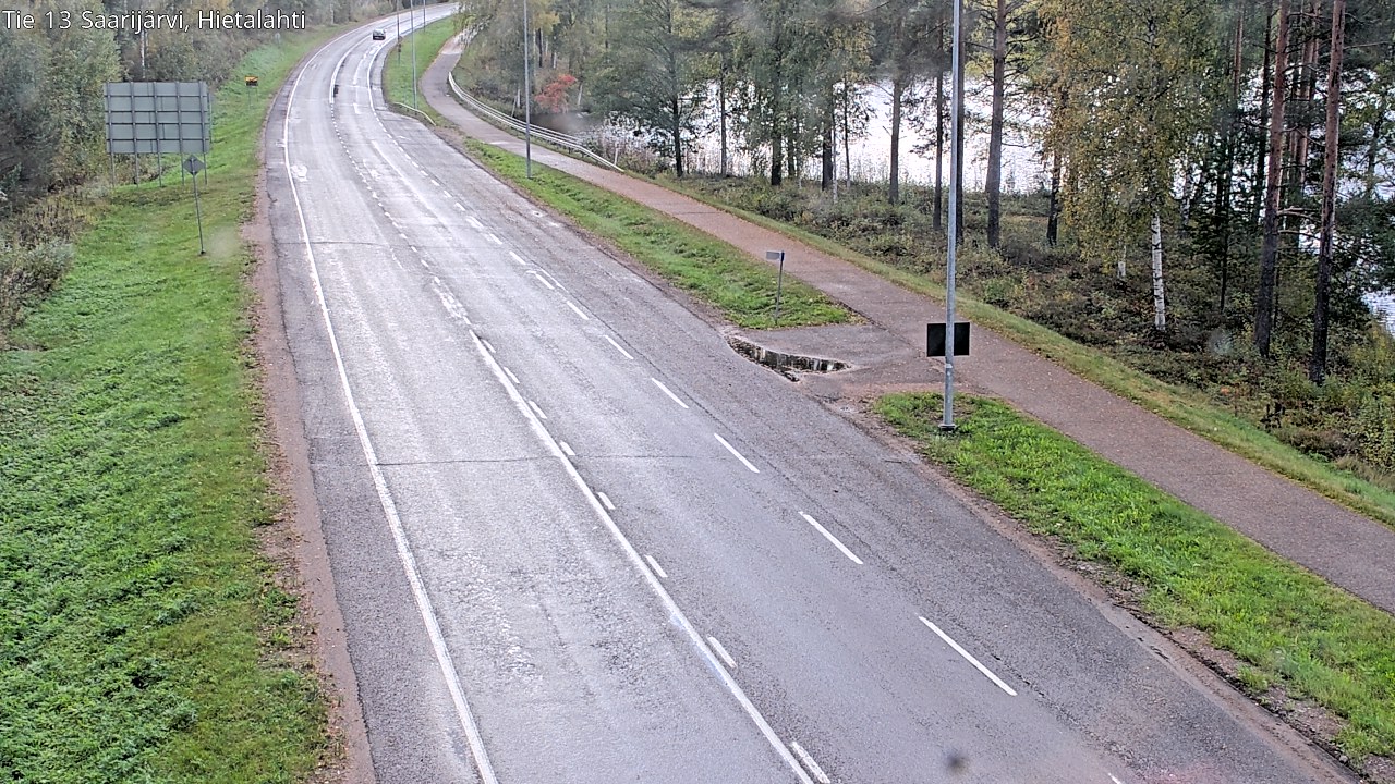 Weather Camera Image Road 13 Saarijärvi, Saarijärvi, Keski-Suomi