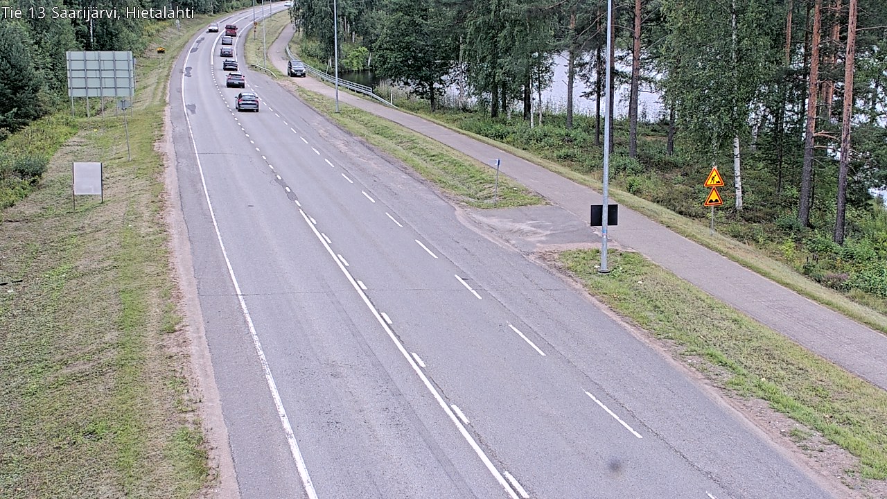 Weather Camera Image Road 13 Saarijärvi, Saarijärvi, Keski-Suomi