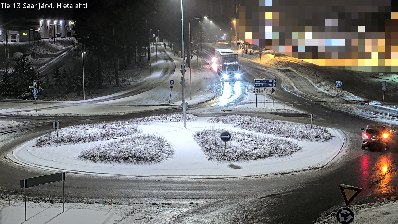 Weather Camera Image Väg 13 Saarijärvi, Saarijärvi, Keski-Suomi