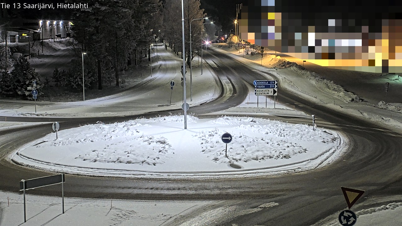 Weather Camera Image Väg 13 Saarijärvi, Saarijärvi, Keski-Suomi
