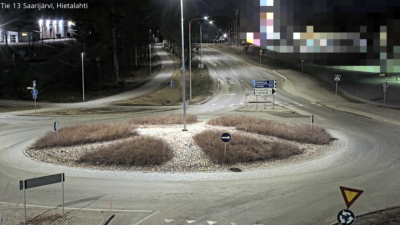 Weather Camera Image Road 13 Saarijärvi, Saarijärvi, Keski-Suomi