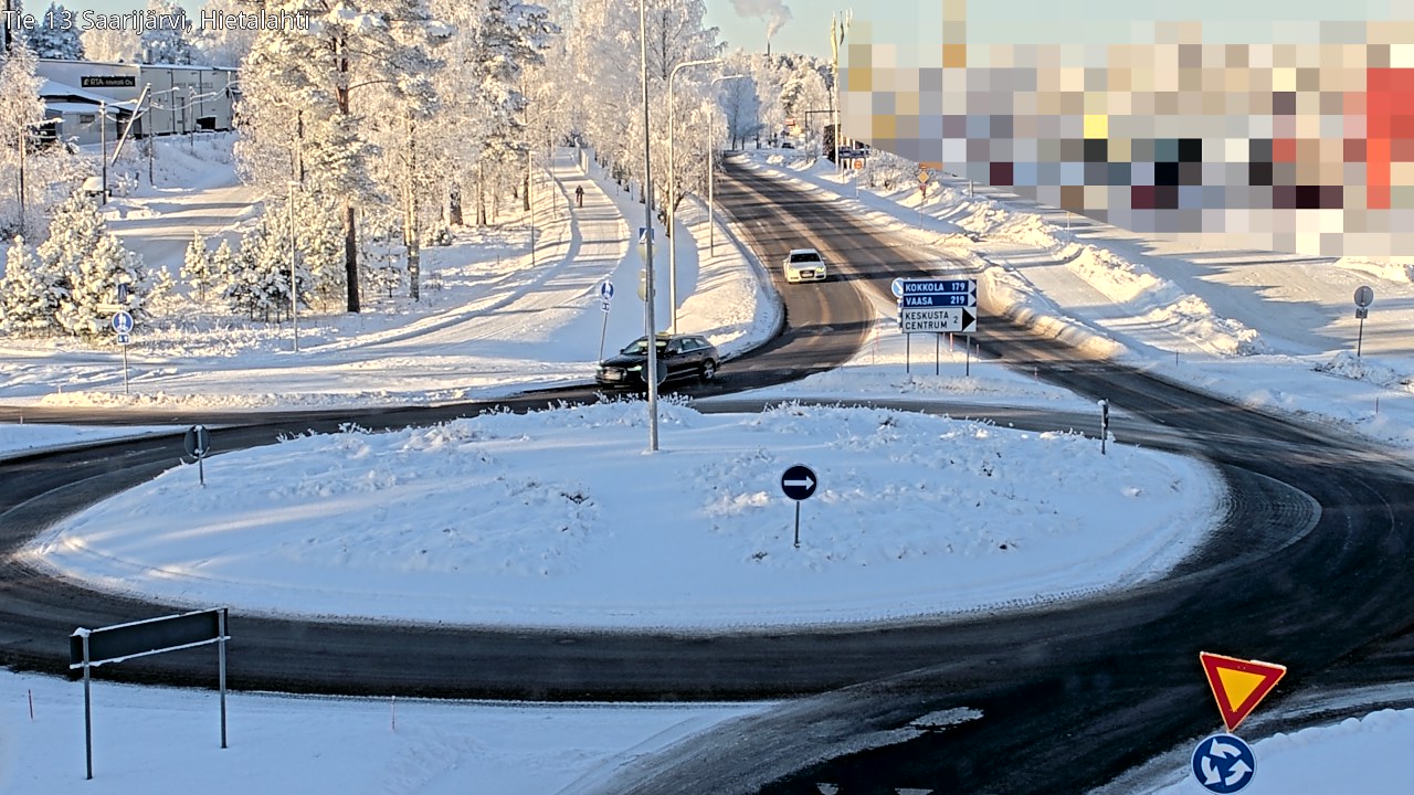 Weather Camera Image Road 13 Saarijärvi, Saarijärvi, Keski-Suomi