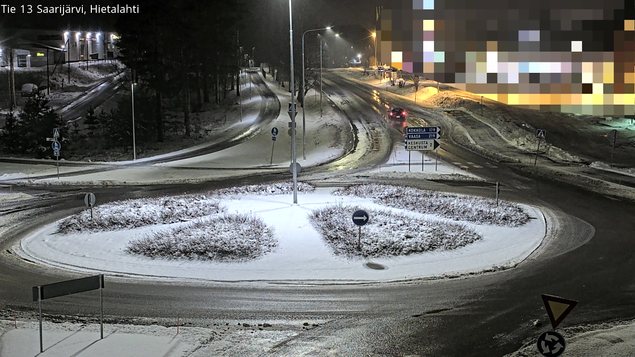 Weather Camera Image Väg 13 Saarijärvi, Saarijärvi, Keski-Suomi