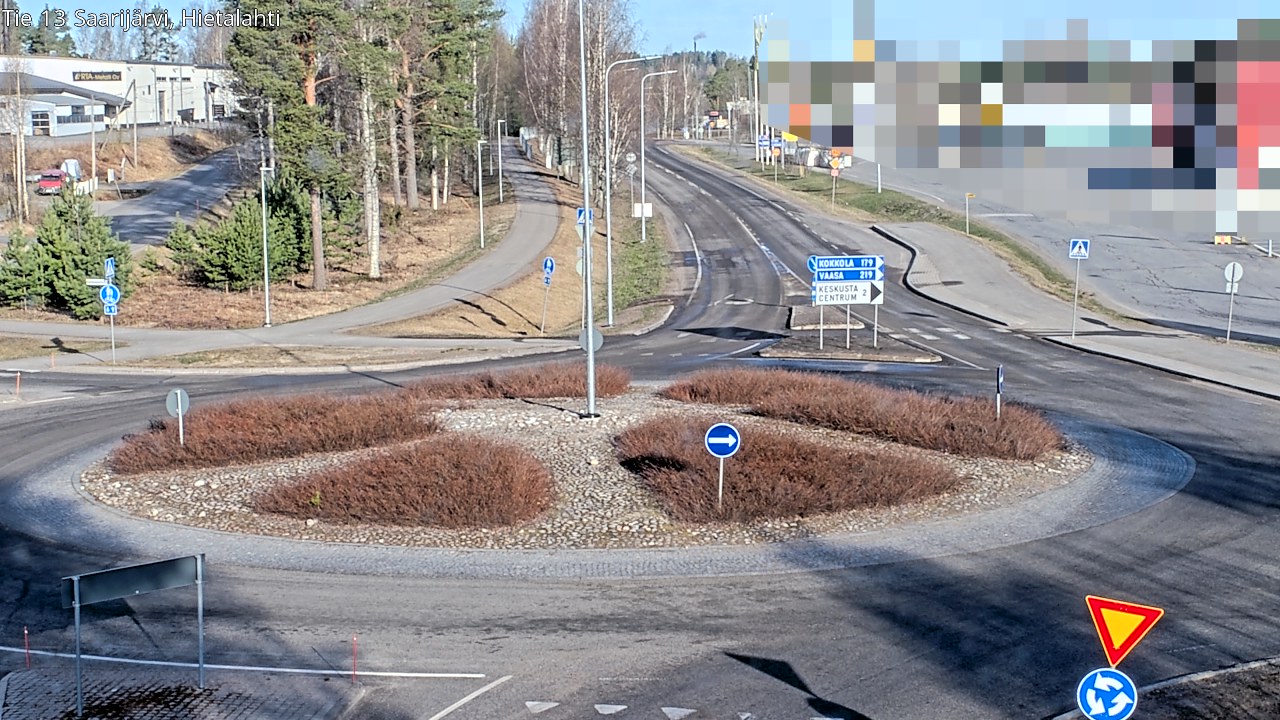Weather Camera Image Road 13 Saarijärvi, Saarijärvi, Keski-Suomi