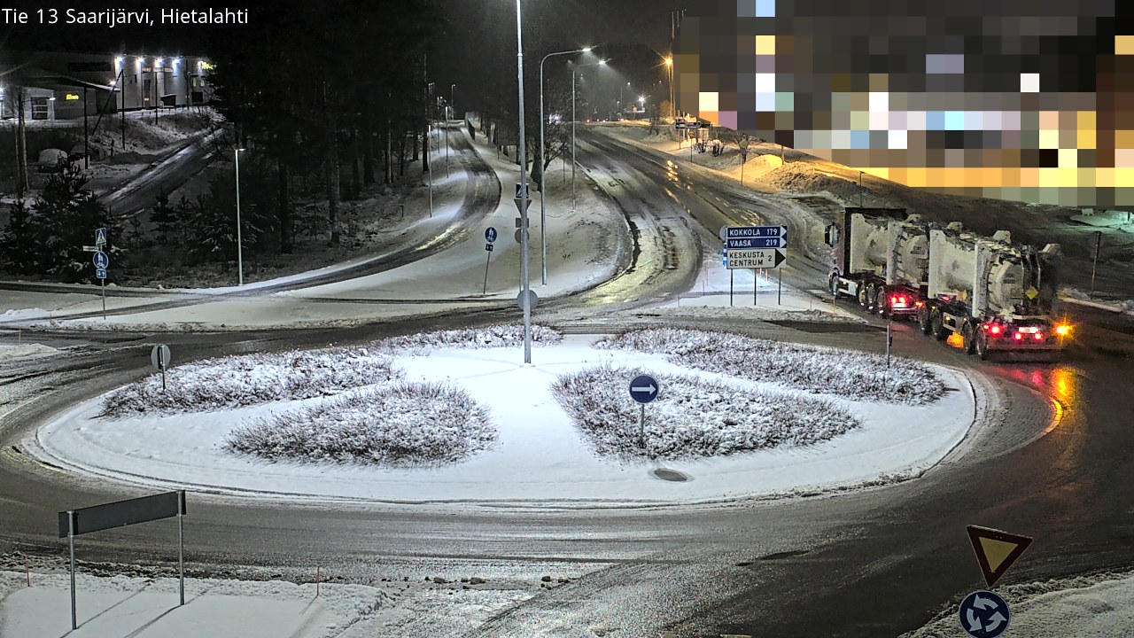 Weather Camera Image Väg 13 Saarijärvi, Saarijärvi, Keski-Suomi