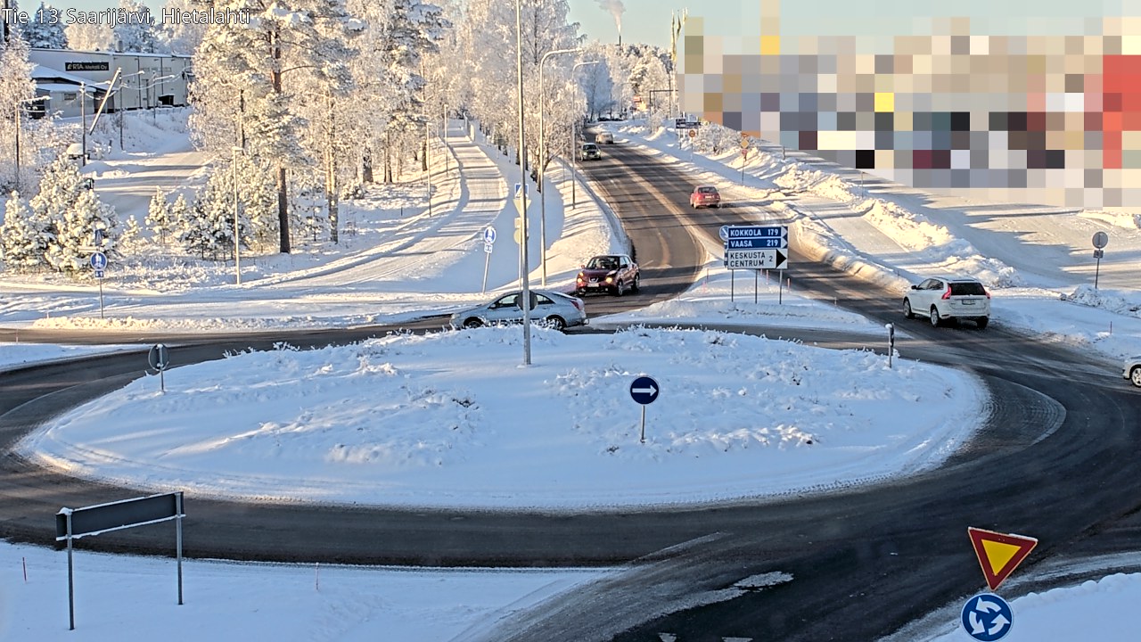 Weather Camera Image Road 13 Saarijärvi, Saarijärvi, Keski-Suomi