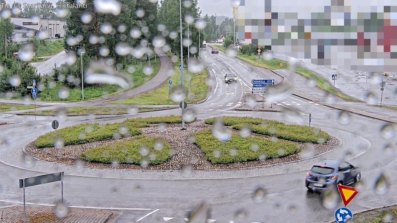 Weather Camera Image Väg 13 Saarijärvi, Saarijärvi, Keski-Suomi