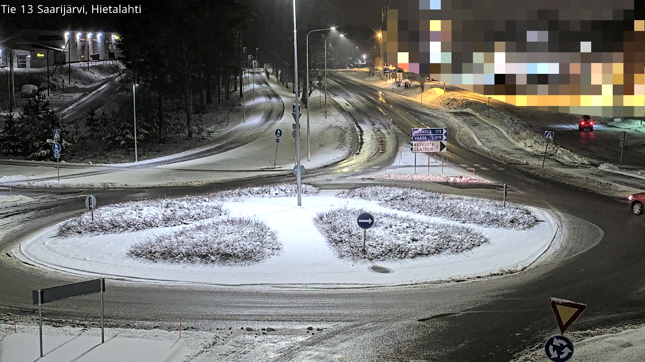 Weather Camera Image Väg 13 Saarijärvi, Saarijärvi, Keski-Suomi