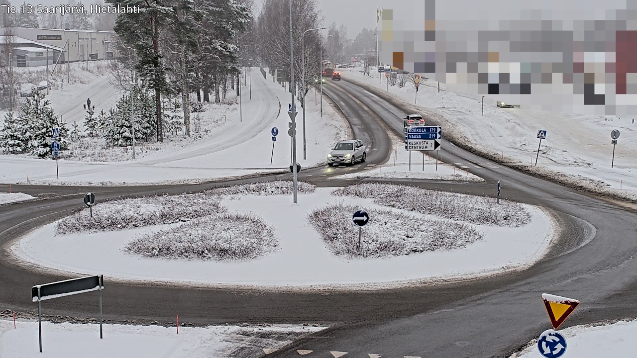 Weather Camera Image Väg 13 Saarijärvi, Saarijärvi, Keski-Suomi