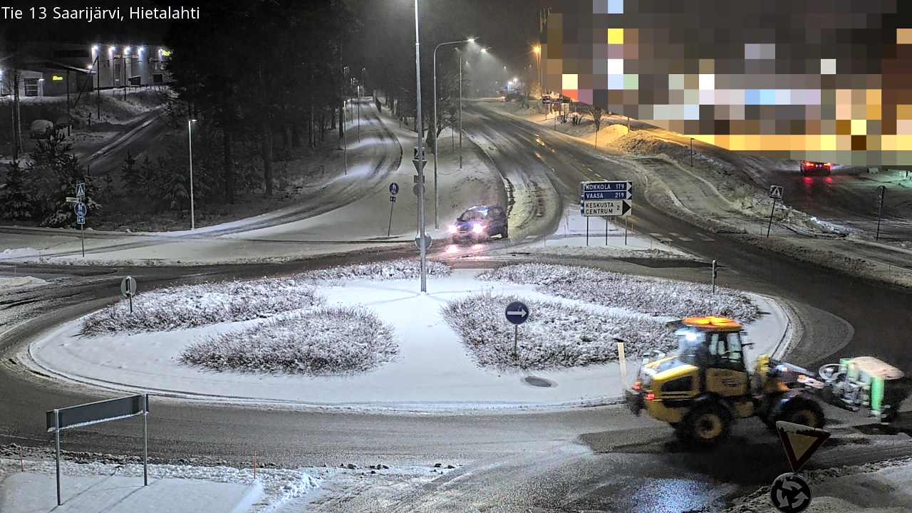 Weather Camera Image Väg 13 Saarijärvi, Saarijärvi, Keski-Suomi