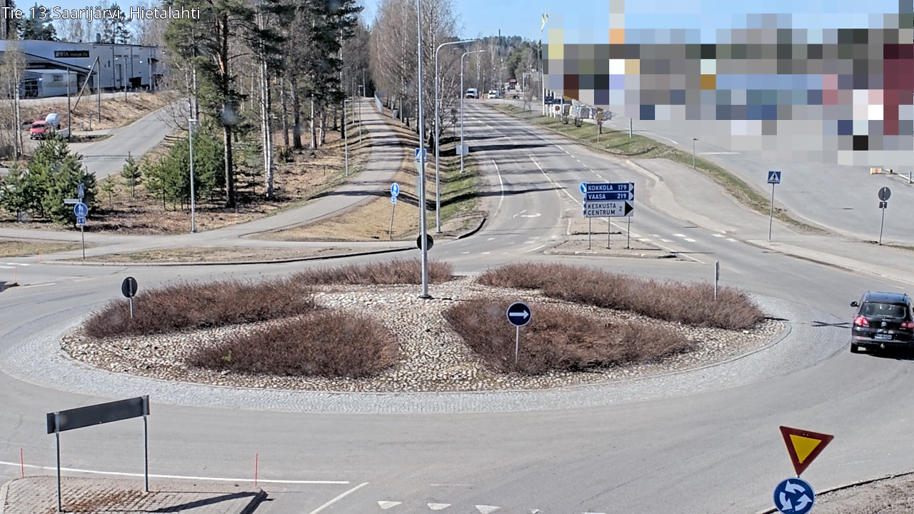 Weather Camera Image Road 13 Saarijärvi, Saarijärvi, Keski-Suomi