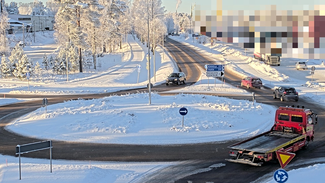 Weather Camera Image Road 13 Saarijärvi, Saarijärvi, Keski-Suomi