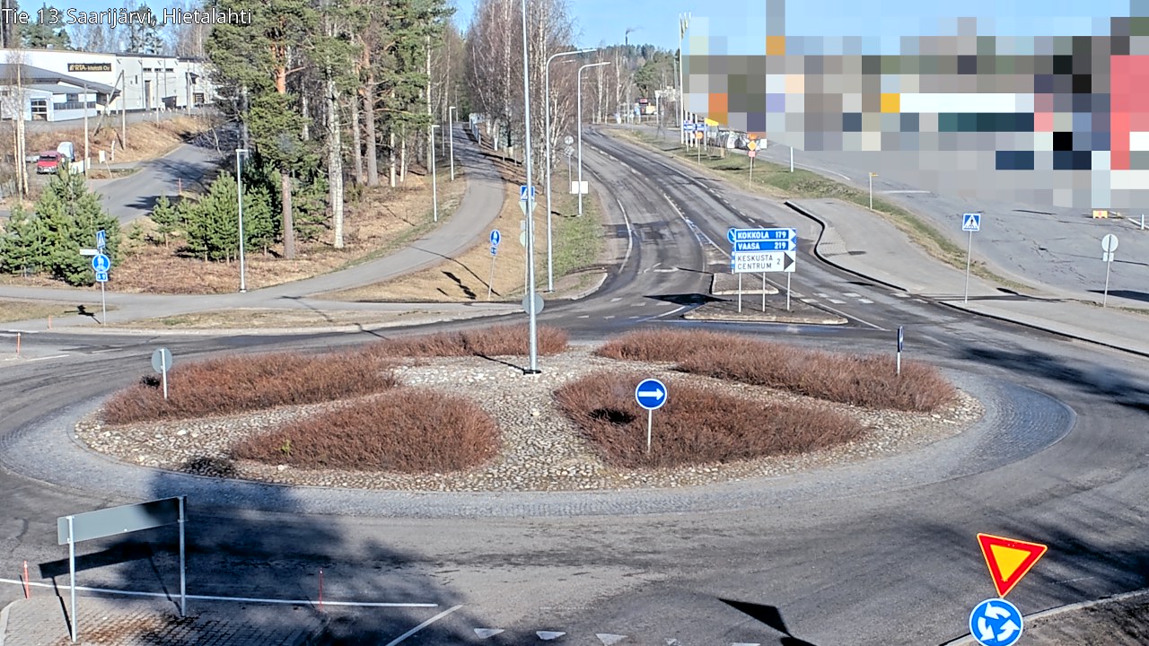 Weather Camera Image Road 13 Saarijärvi, Saarijärvi, Keski-Suomi